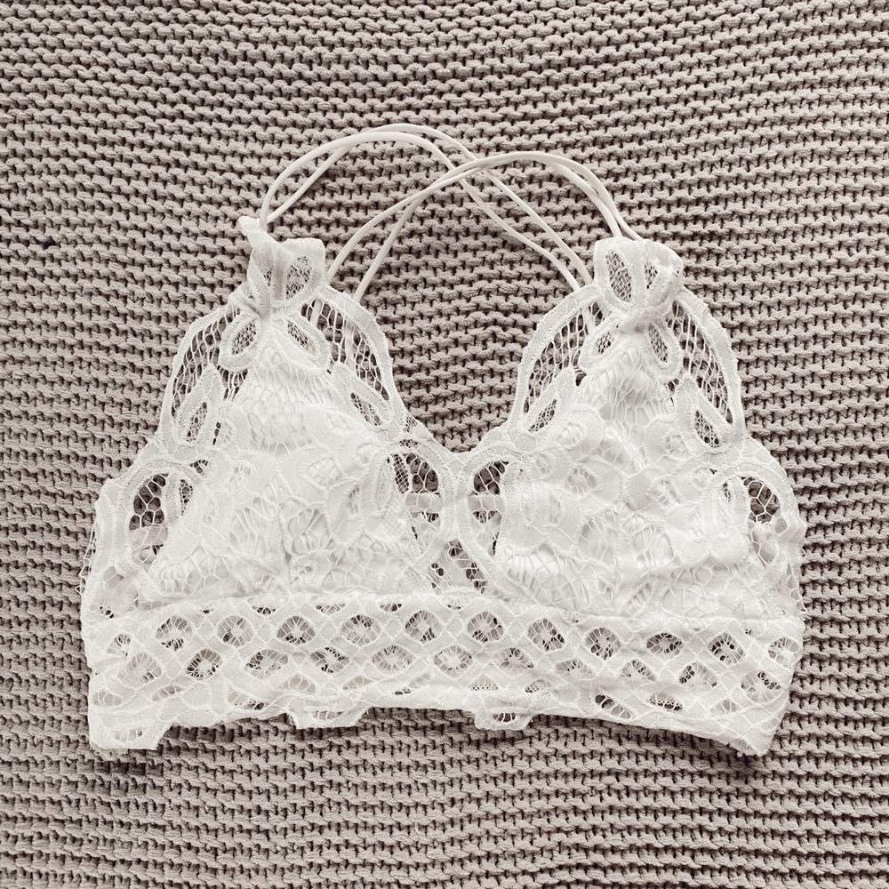 White Lace Bralette